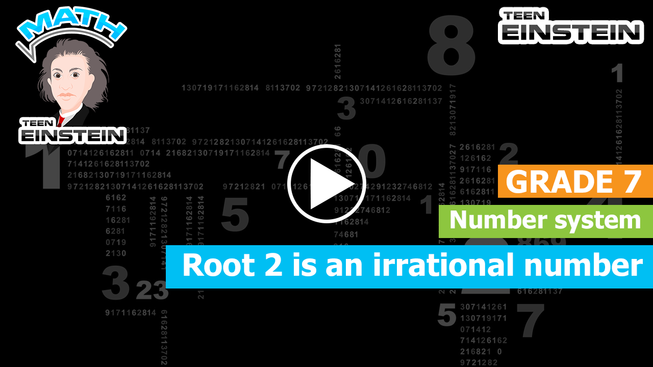 Number System √2 is an irrational number